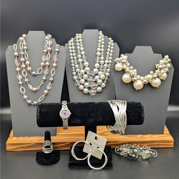 “Lavender Luxe” Jewelry Collection – 8 Pieces - Picture 1 of 9